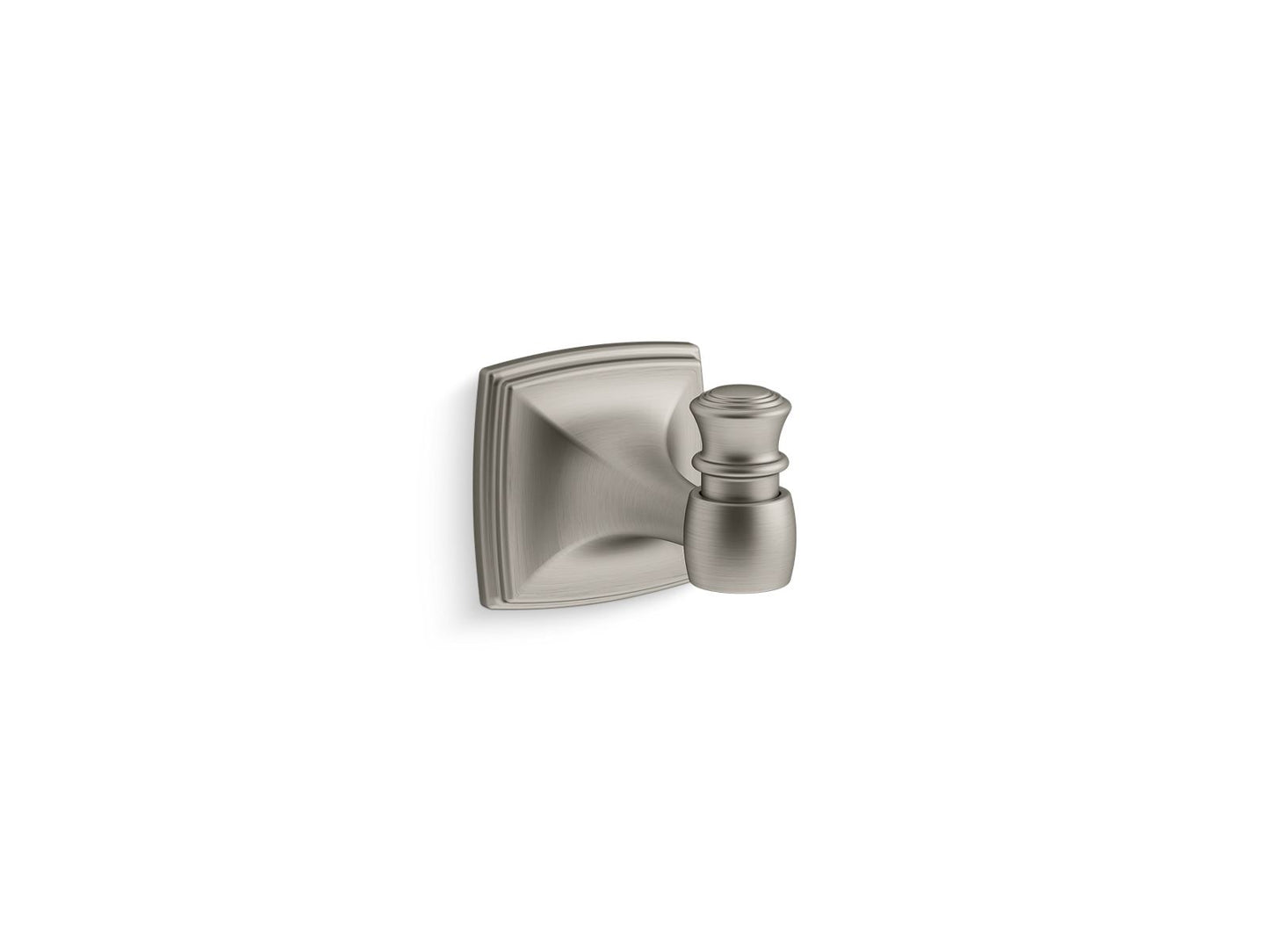 KOHLER K-26540-BN Grand Robe Hook In Vibrant Brushed Nickel