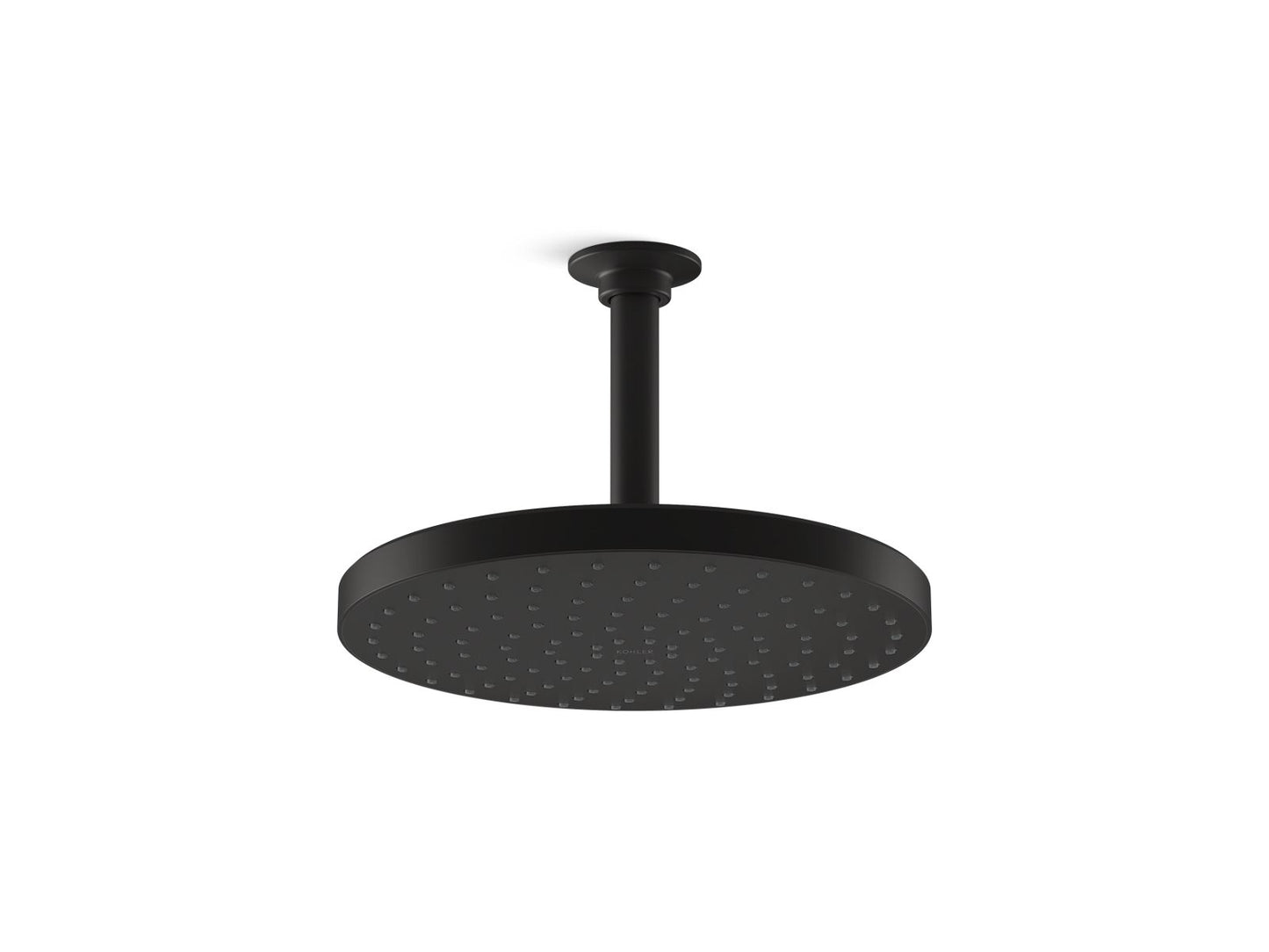 KOHLER Awaken 10" single-function rainhead, 1.75 gpm - Matte Black, K-76465-G-BL