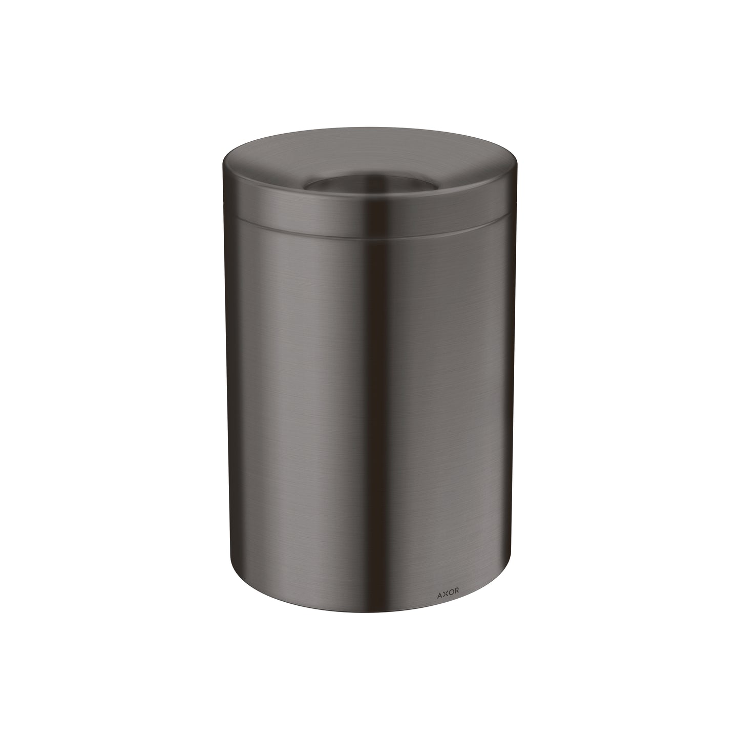 AXOR 42872340 Universal Circular Waste Bin - Brushed Black Chrome