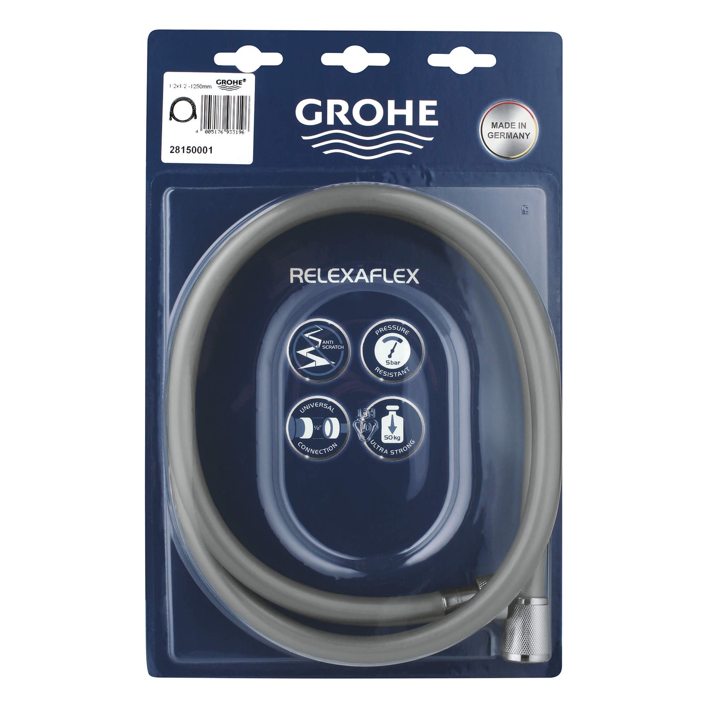 GROHE 28150001 49" Shower Hose , Chrome