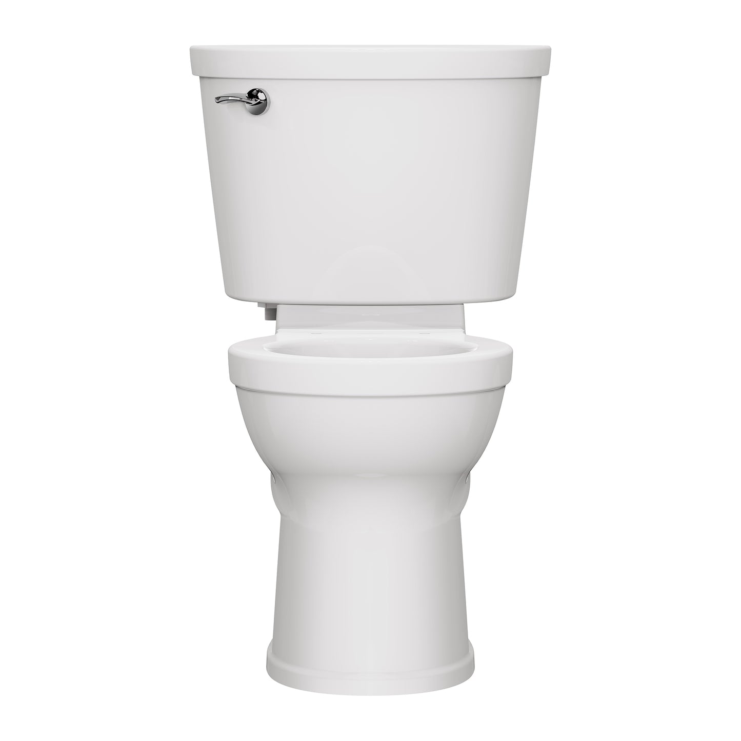 AMERICAN-STANDARD 211BA104.020, Champion PRO Two-Piece 1.28 gpf/4.8 Lpf Chair Height Round Front Toilet Less Seat in White