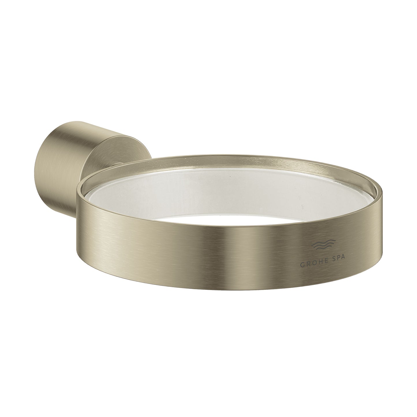 GROHE 40885EN0 Holder For Glass, Soap Dish Or Soap Dispenser , Brushed Nickel