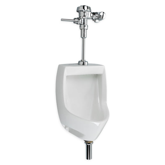 AMERICAN-STANDARD 6581001EC.020, Maybrook 0.125 – 1.0 gpf (0.47 – 3.8 Lpf) Top Spud Urinal With EverClean in White