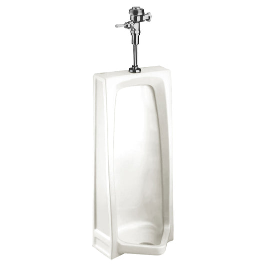 AMERICAN-STANDARD 6400001.020, Stallbrook 0.5 – 1.0 gpf (1.9 – 3.8 Lpf) Top Spud Urinal in White