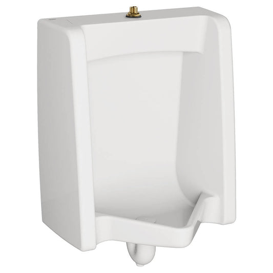 AMERICAN-STANDARD 6590001EC.020, Washbrook 0.125 – 1.0 gpf (0.47 – 3.8 Lpf) Top Spud Urinal With EverClean in White