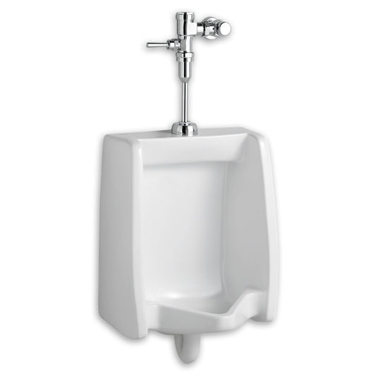 AMERICAN-STANDARD 6501511.020, Washbrook Urinal System with Manual Piston Flush Valve, 1.0 gpf/3.8 Lpf in White