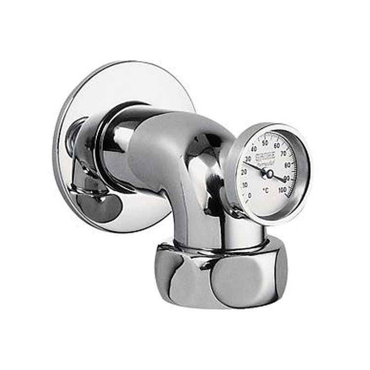 GROHE 12444000 Grohtherm Chrome 1-1/4″ Male Wall Union