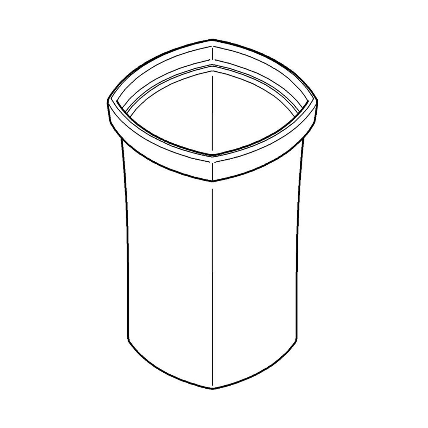 GROHE 40671000 Universal Chrome Replacement Glass