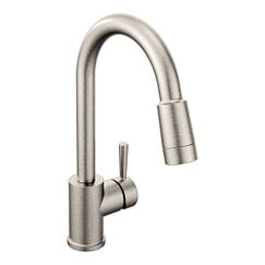 MOEN 46201CSL Edgestone One-Handle Pulldown Kitchen Faucet In Classic Stainless