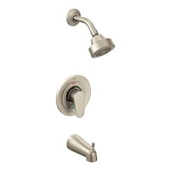 MOEN 46301CBNGR Edgestone Cycling Tub/Shower In Brushed Nickel