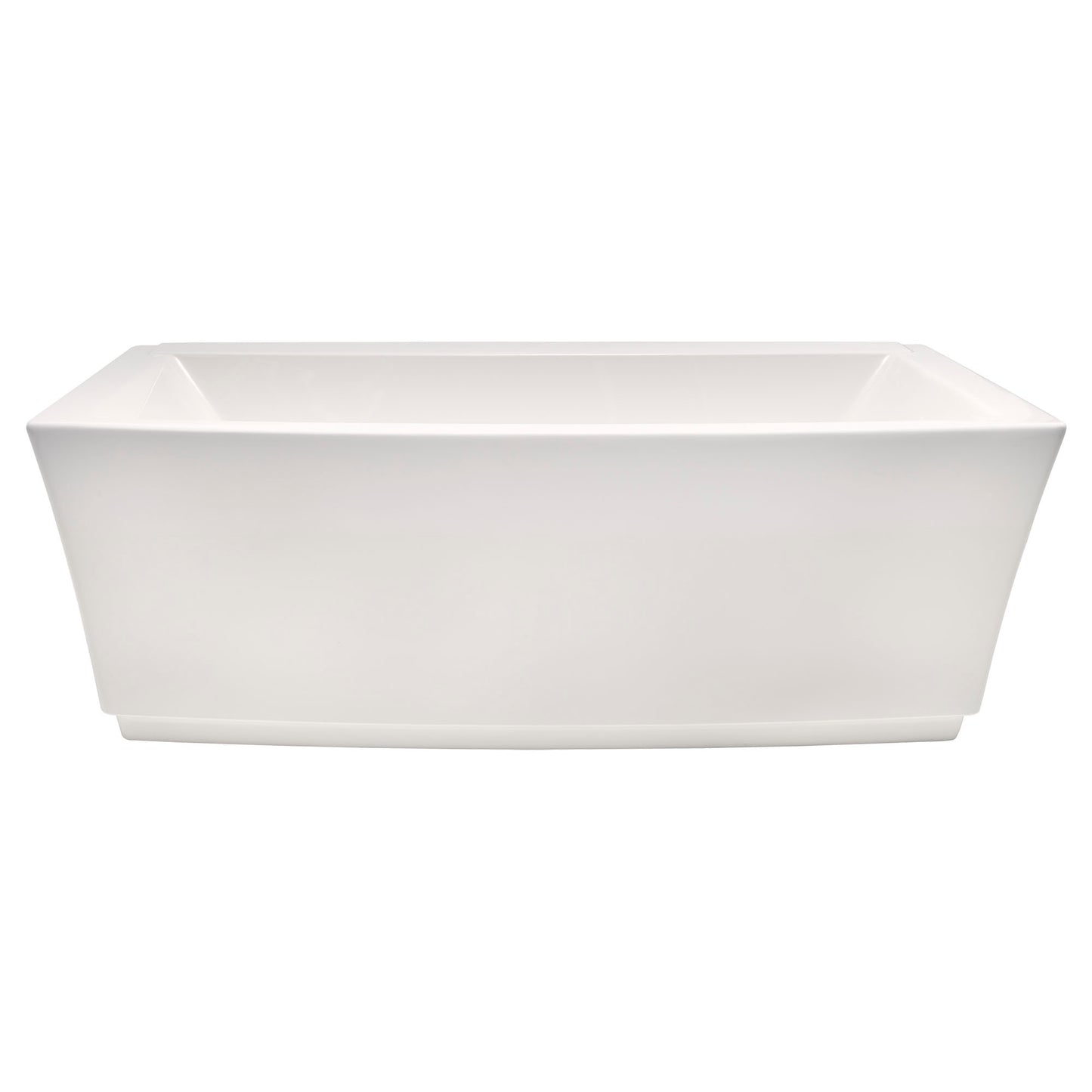 AMERICAN-STANDARD 2691004.020, Townsend 68 x 36-Inch Freestanding Bathtub Center Drain With Integrated Overflow in White