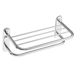MOEN 5207-181CH Hotel Motel 18" Towel Bar With Shelf In Chrome