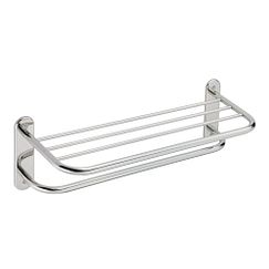 MOEN 5208-241PS Hotel Motel 24" Towel Bar With Shelf In Stainless