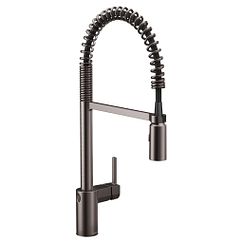 MOEN 5923EWBLS Align  One-Handle Pulldown Kitchen Faucet In Black Stainless