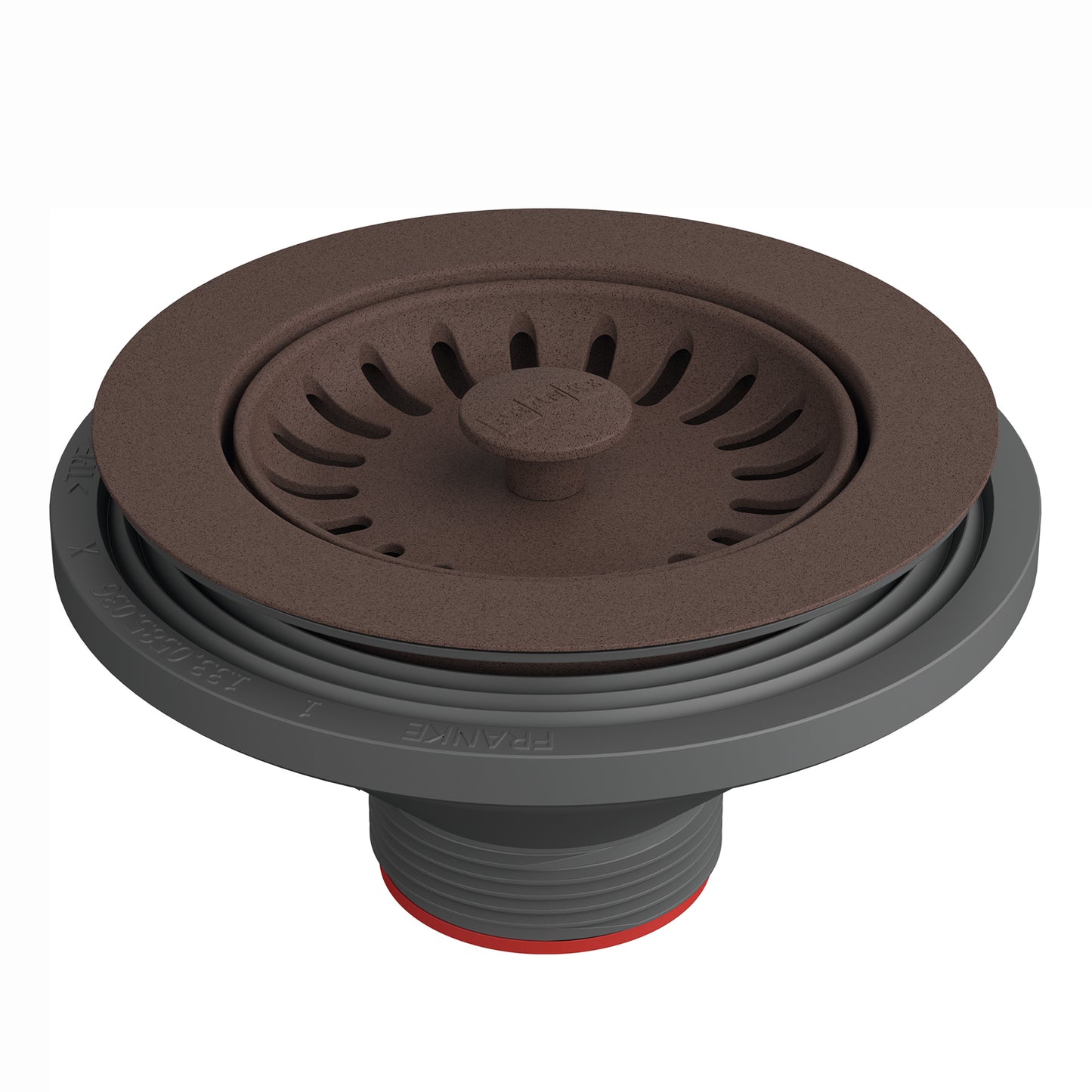 FRANKE 900-MOC Colorline Sink Strainer Assembly - Mocha