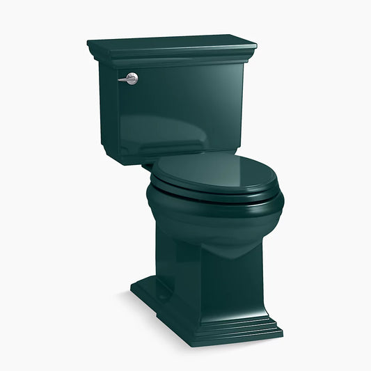 Kohler K-6669-17 Memoirs Stately Two-Piece Elongated With Concealed Trapway, 1.28 Gpf In Teal