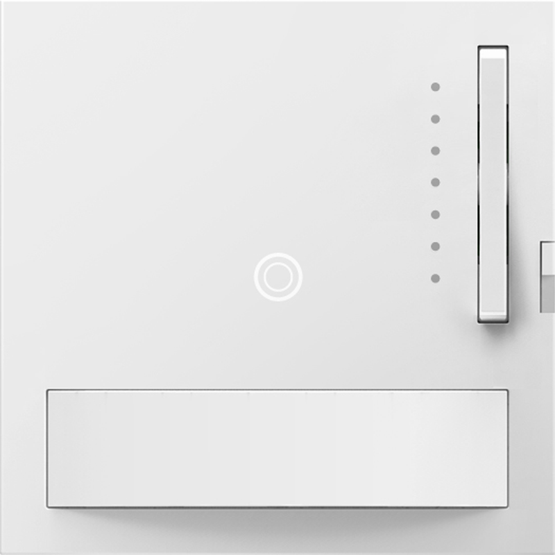 LEGRAND ADSM703HW2 ADORNE 700W Incandescent/Halogen Motion Sensor Dimmer, White, with Microban