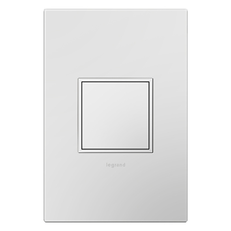 LEGRAND ARPTR201GW2 ADORNE 20A One-Gang Pop-Out Outlet, White