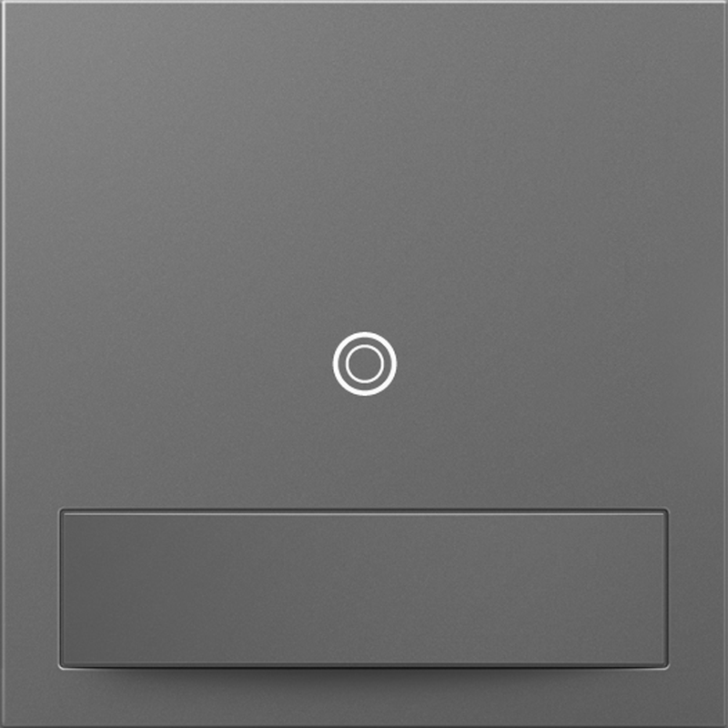 LEGRAND ASOS32M4 ADORNE Motion Sensor Switch, Auto On/Off, Magnesium, with Microban