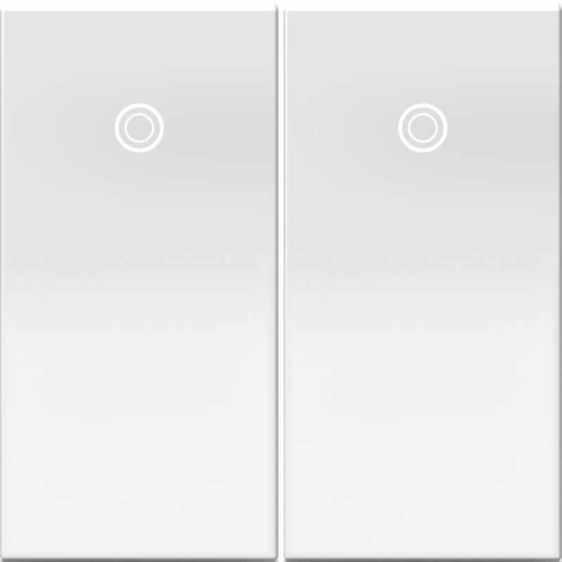 LEGRAND ASPD1531W4 ADORNE Paddle Switch, Half-Size, White, with Microban