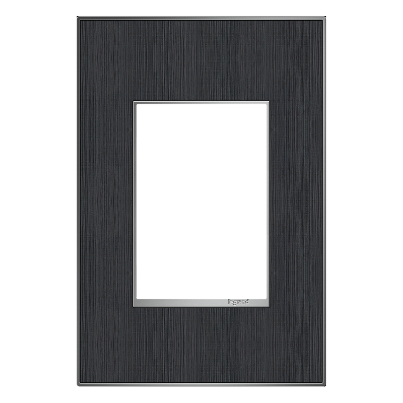 LEGRAND AWM1G3RG4 ADORNE Rustic Grey One-Gang-Plus Screwless Wall Plate