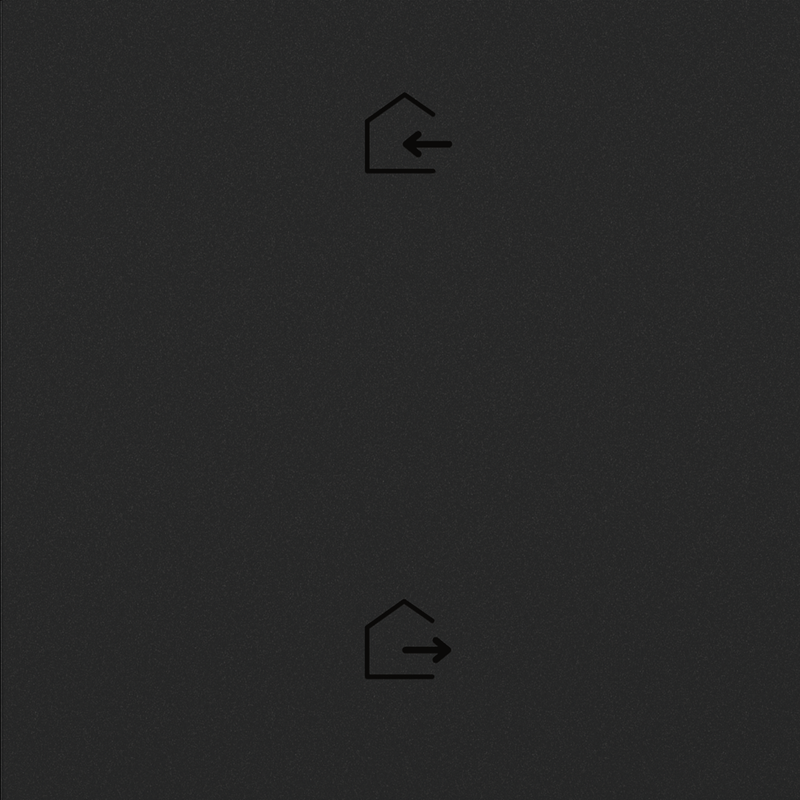 LEGRAND WNAL33G1 ADORNE Home/Away Wireless Smart Switch with Netatmo, Graphite