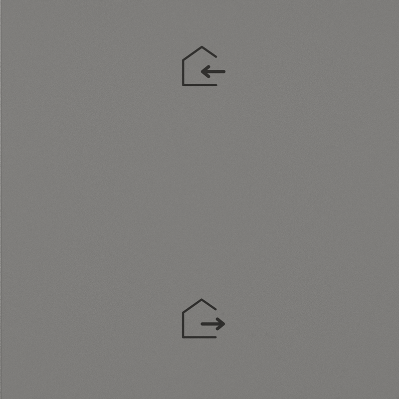 LEGRAND WNAL33M1 ADORNE Home/Away Wireless Smart Switch with Netatmo, Magnesium