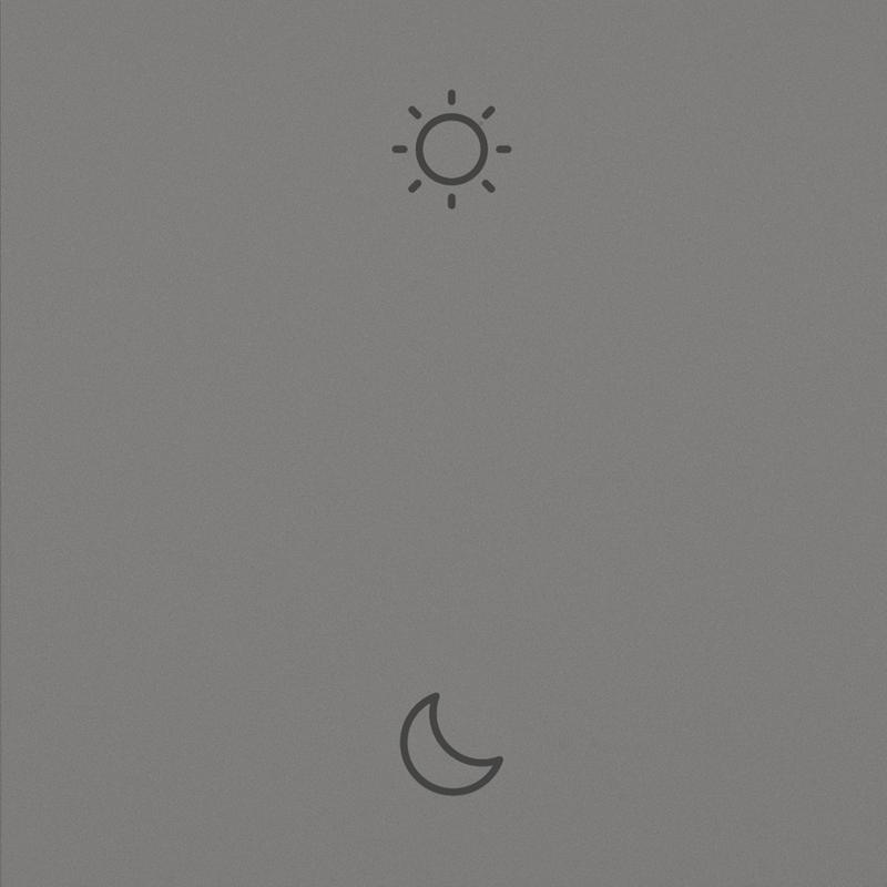 LEGRAND WNAL43M1 ADORNE Wake/Sleep Wireless Smart Switch with Netatmo, Magnesium