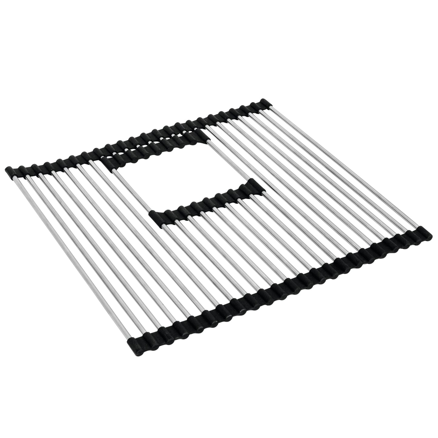 FRANKE PKG17-36RM 15.0-in. x 13.8-in. Stainless Steel Bottom Roller Mat for Peak PKG160 Sinks In Stainless Steel