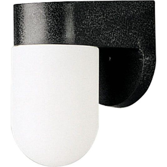 PROGRESS LIGHTING P5817-31 Non-Metallic Incandescent One-Light Outdoor Wall Lantern in Textured Black