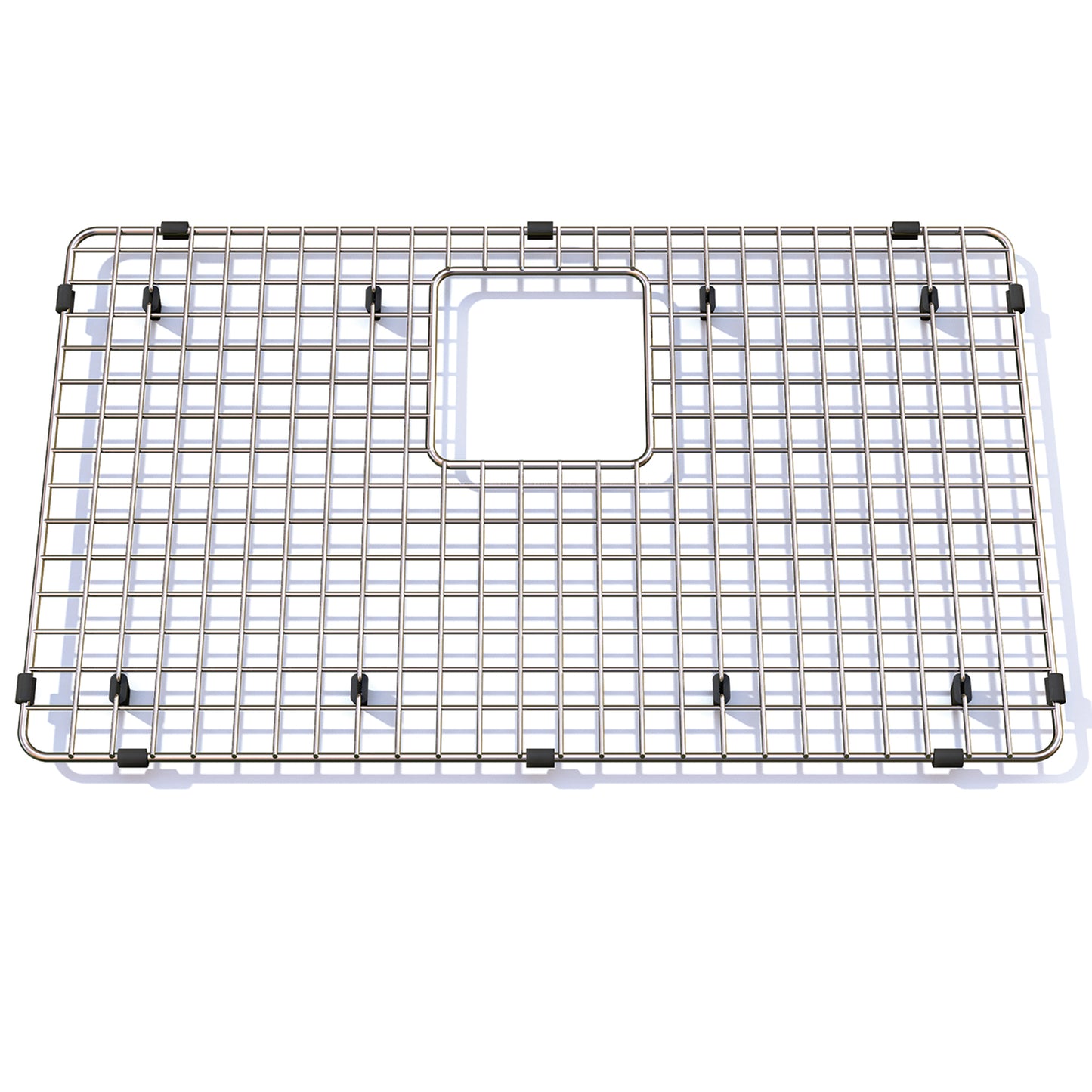 FRANKE PT28-36S 26.8-in. x 15.8-in. Stainless Steel Bottom Sink Grid for Pescara PTX110-28 Sink In Stainless