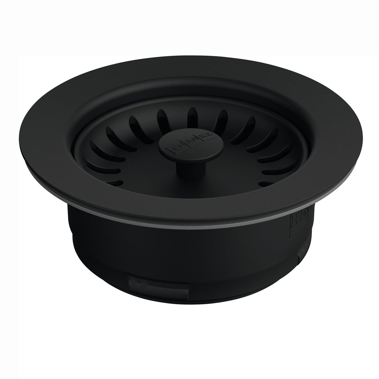 FRANKE WD-900-MBK Colorline Replacement Waste Disposer Flange for Kitchen Sink in Matte Black