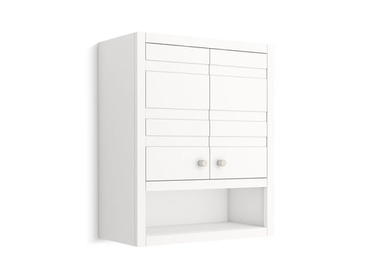 KOHLER K-33528-ASB-0 Helst 24" X 28" Wall Cabinet In White