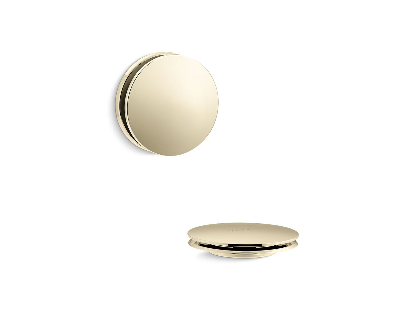 KOHLER K-7142-AF Clearflo Retrofit Toe-Tap Conversion Kit In Vibrant French Gold