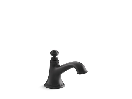 KOHLER K-72759-BL Artifacts With Bell Design Bathroom Sink Faucet Spout With Bell Design, 1.2 Gpm In Matte Black
