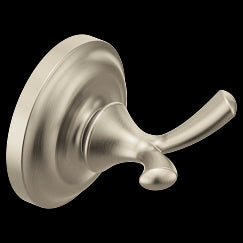MOEN BP6903BN Madison Double Robe Hook In Brushed Nickel