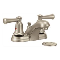 MOEN CA41211BN Capstone Two-Handle Bathroom Faucet In Brushed Nickel