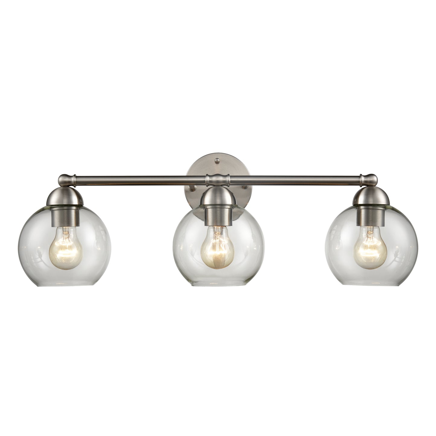 THOMAS CN280312 Astoria 25'' Wide 3-Light Vanity Light - Brushed Nickel