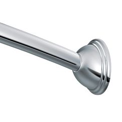 MOEN CSR2160CH Curved Shower Rods Adjustable Curved Shower Rod In Chrome