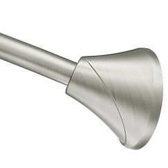 MOEN CSR2172BN Curved Shower Rods Tension Curved Shower Rods In Brushed Nickel
