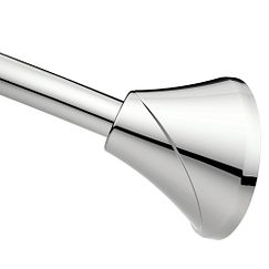 MOEN CSR2172CH Curved Shower Rods Tension Curved Shower Rods In Chrome