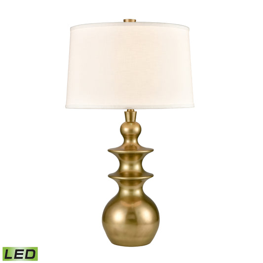 ELK SIGNATURE D4695-LED Depiction 32'' High 1-Light Table Lamp - Gold - Includes LED Bulb