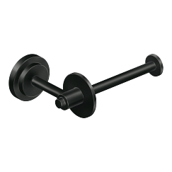 MOEN DN0709BL Iso Single-Post Paper Holder In Matte Black