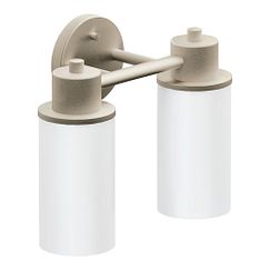 MOEN DN0762BN Iso Two Globe Bath Light In Brushed Nickel