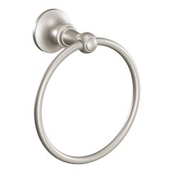 MOEN DN4486BN Vale Towel Ring In Brushed Nickel