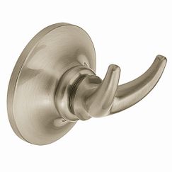 MOEN DN6703BN Danbury Double Robe Hook In Brushed Nickel
