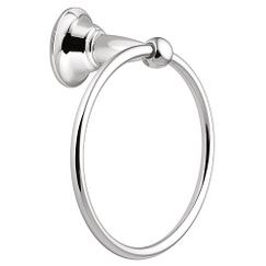 MOEN DN6886CH Sage Towel Ring In Chrome
