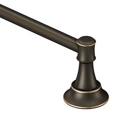 MOEN DN7918BRB Ashville 18" Towel Bar In Mediterranean Bronze