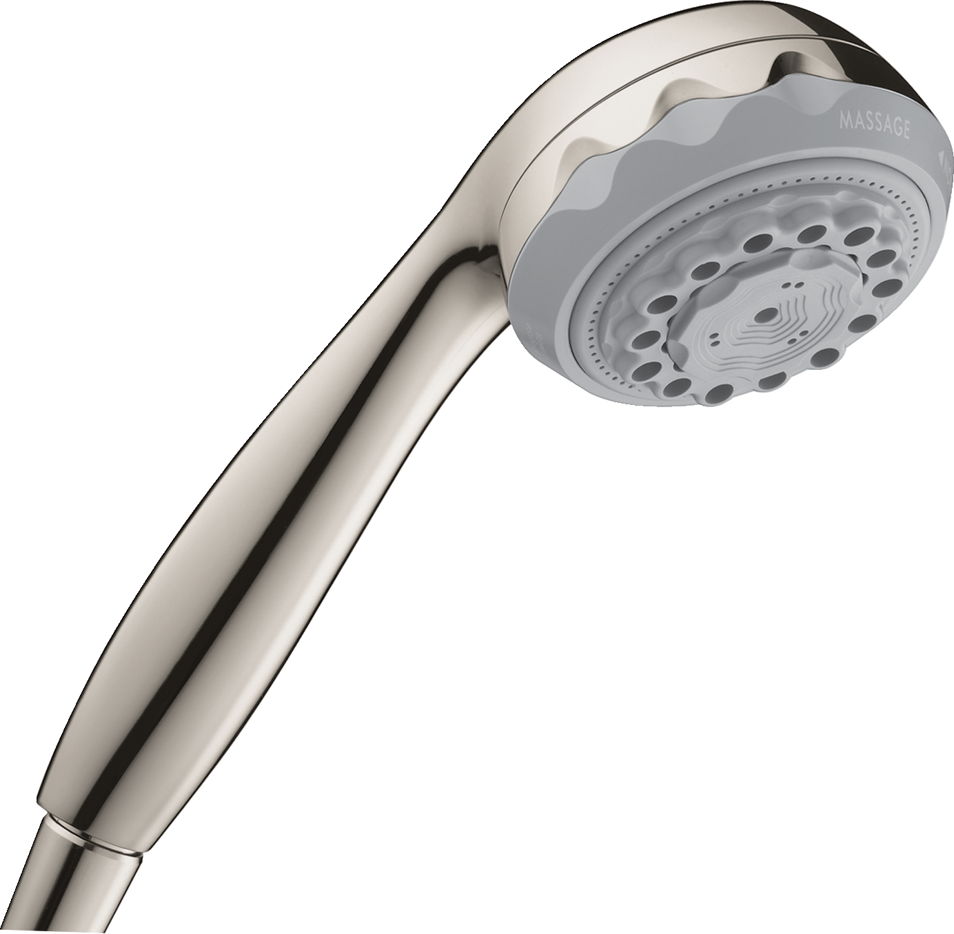 HANSGROHE 28525831 Clubmaster Handshower 3-Jet, 2.5 GPM in Polished Nickel