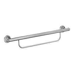 MOEN LR2350DCH Grab Bar 24" Grab Bar With Towel Bar In Chrome